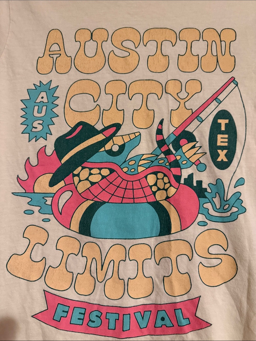 2024 Austin City Limits Armadillo shirt